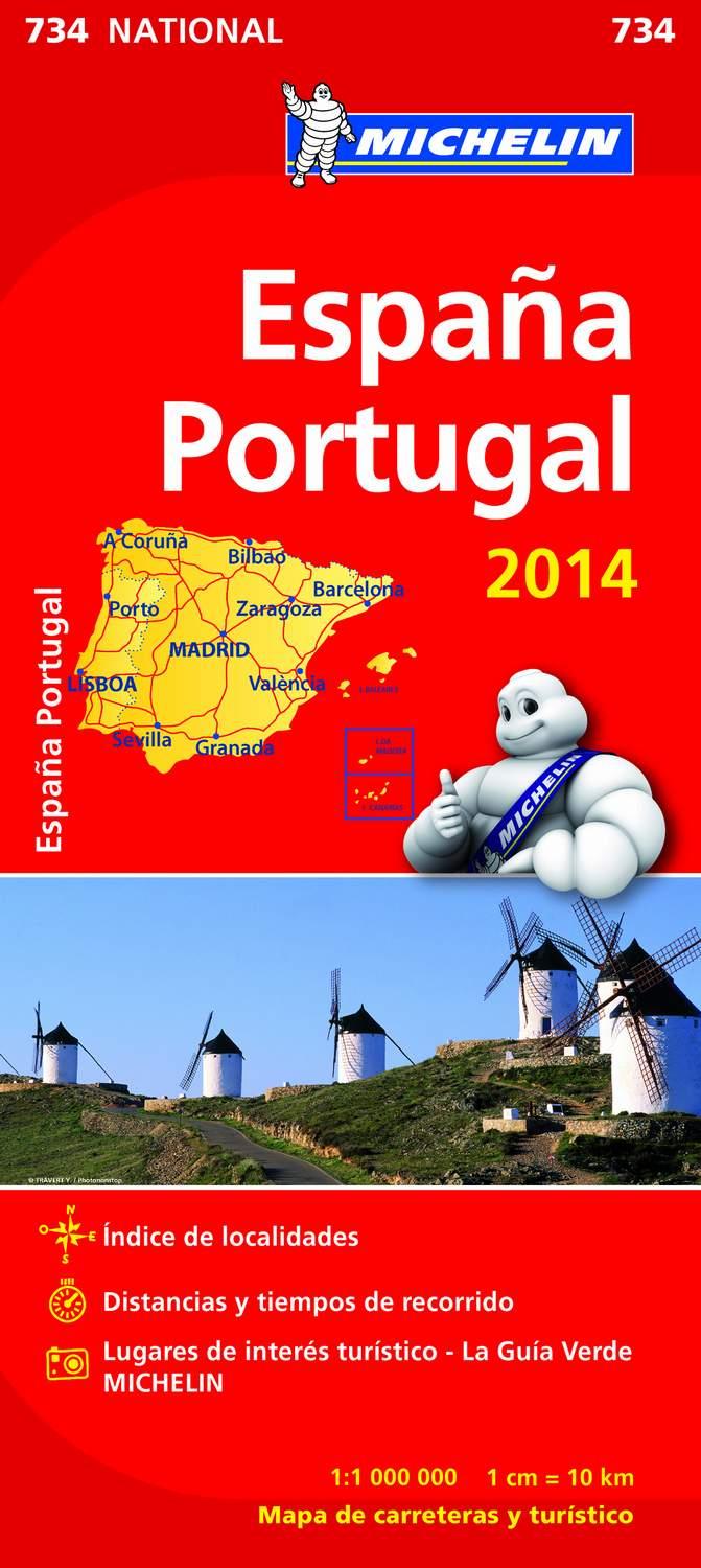 ESPAÑA PORTUGAL MAPA 1: 1 000 000 MICHELIN 2014 | 9782067191471 | VARIOS AUTORES | Galatea Llibres | Llibreria online de Reus, Tarragona | Comprar llibres en català i castellà online