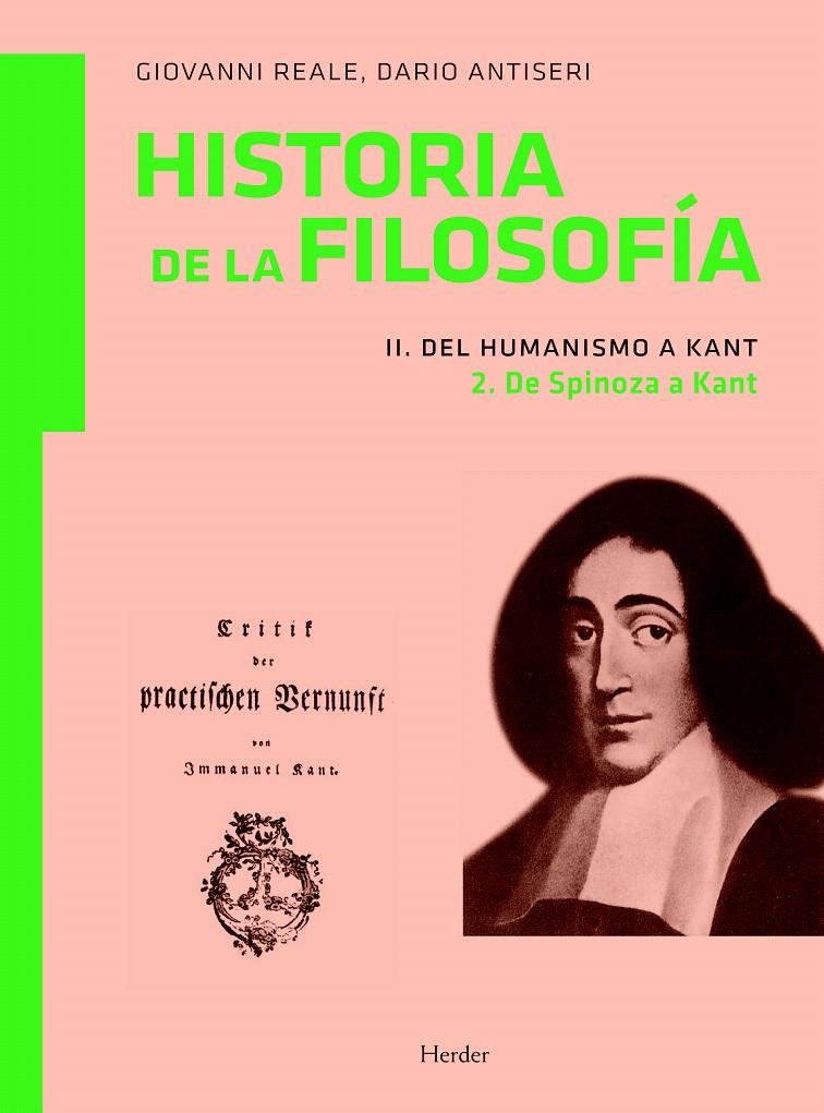 HISTORIA DE LA FILOSOFÍA. II DEL HUMANISMO A KANT | 9788425426650 | REALE, GIOVANNI/ ANTISERI, DARIO | Galatea Llibres | Llibreria online de Reus, Tarragona | Comprar llibres en català i castellà online