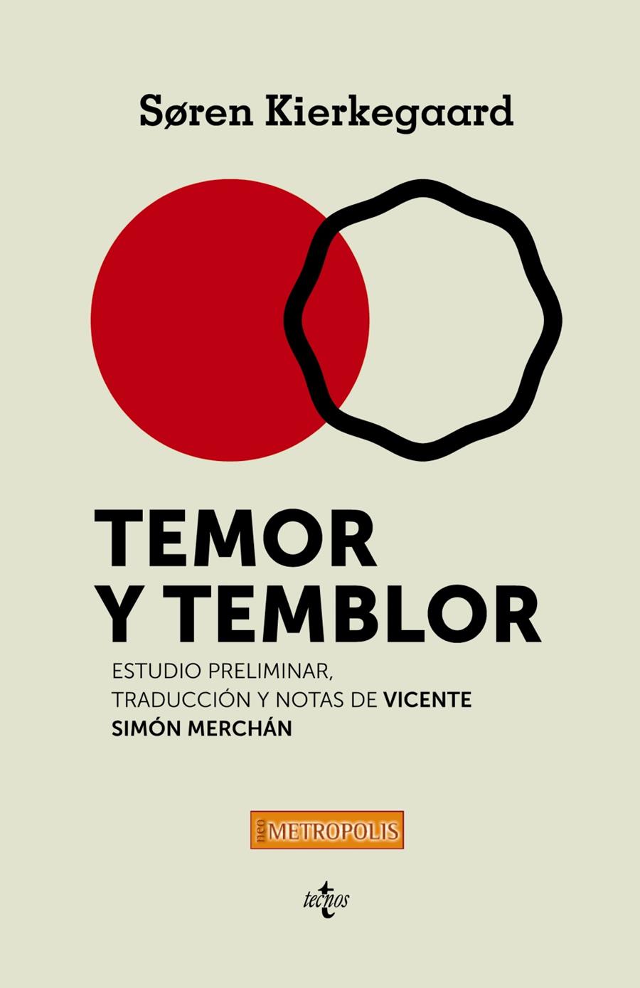 TEMOR Y TEMBLOR | 9788430963676 | KIERKEGAARD, SÖREN | Galatea Llibres | Llibreria online de Reus, Tarragona | Comprar llibres en català i castellà online