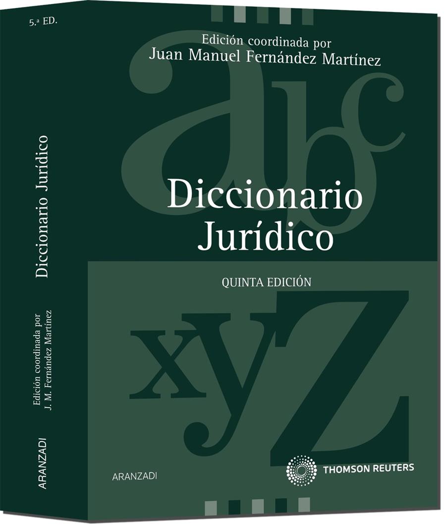 DICCIONARIO JURÍDICO | 9788499032986 | FERNÁNDEZ MARTÍNEZ, JUAN MANUEL | Galatea Llibres | Librería online de Reus, Tarragona | Comprar libros en catalán y castellano online