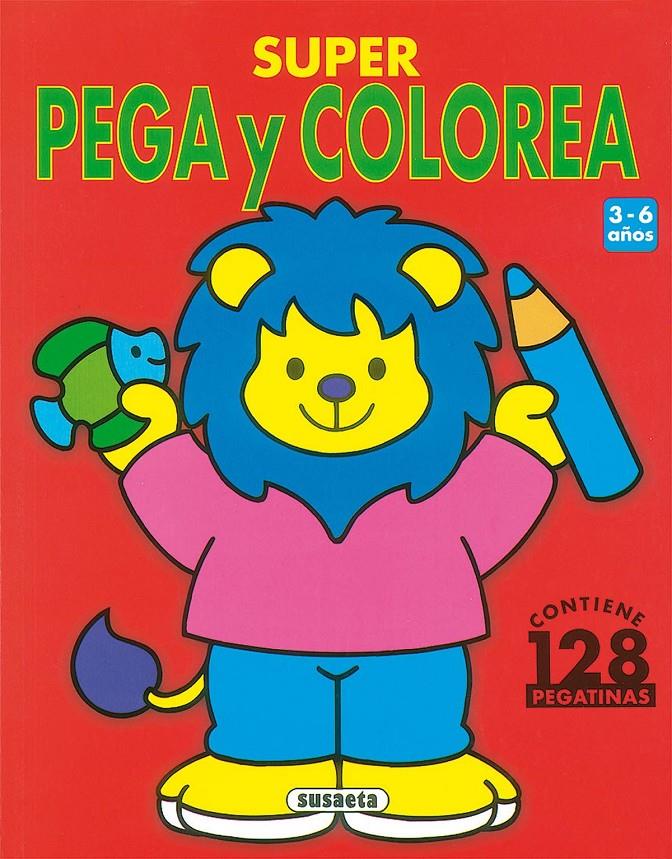 SUPER PEGA Y COLOREA | 9788430530106 | Galatea Llibres | Llibreria online de Reus, Tarragona | Comprar llibres en català i castellà online