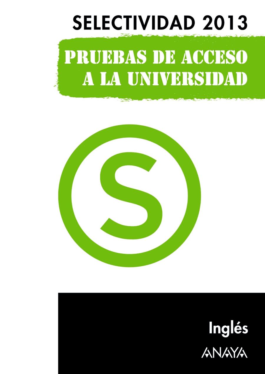 INGLÉS. SELECTIVIDAD 2013. | 9788467845082 | HOLMES, NICOLA | Galatea Llibres | Llibreria online de Reus, Tarragona | Comprar llibres en català i castellà online