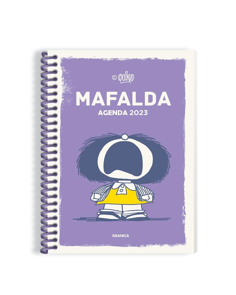 AGENDA MAFALDA 2023 PARA LA MUJER ANILLADA VIOLETA | 9789878935195 | Galatea Llibres | Llibreria online de Reus, Tarragona | Comprar llibres en català i castellà online