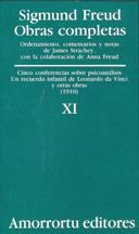 FREUD. OBRA COMPLETA XI. CINCO CONFERENCIAS SOBRE PSICOANALISIS | 9789505185870 | FREUD | Galatea Llibres | Llibreria online de Reus, Tarragona | Comprar llibres en català i castellà online