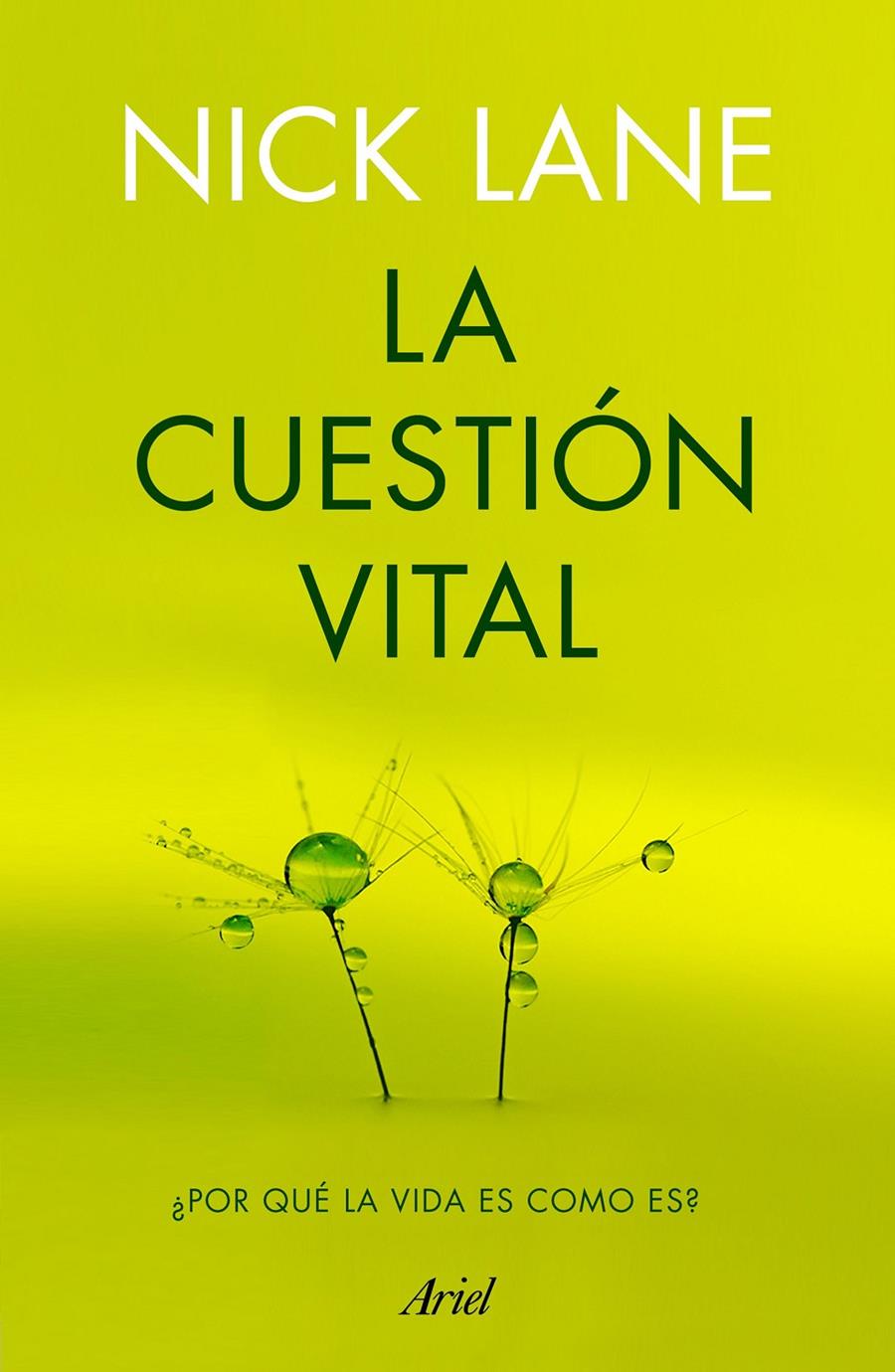 LA CUESTIÓN VITAL | 9788434423060 | LANE, NICK | Galatea Llibres | Llibreria online de Reus, Tarragona | Comprar llibres en català i castellà online