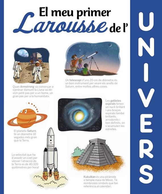 EL MEU PRIMER LAROUSSE DE L'UNIVERS | 9788417273613 | Galatea Llibres | Llibreria online de Reus, Tarragona | Comprar llibres en català i castellà online