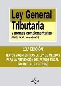 LEY GENERAL TRIBUTARIA Y NORMAS COMPLEMENTARIAS | 9788430948727 | MARTÍN QUERALT, JUANED. LIT. | Galatea Llibres | Librería online de Reus, Tarragona | Comprar libros en catalán y castellano online