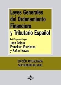 LEYES GENERALES DEL ORDENAMIENTO FINANCIERO Y TRIBUTARIO ESPAÑOL | 9788430949274 | - | Galatea Llibres | Llibreria online de Reus, Tarragona | Comprar llibres en català i castellà online