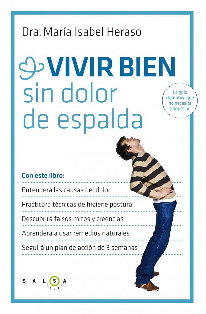 VIVIR BIEN SIN DOLOR DE ESPALDA | 9788415193456 | HERASO, MARÍA ISABEL | Galatea Llibres | Llibreria online de Reus, Tarragona | Comprar llibres en català i castellà online