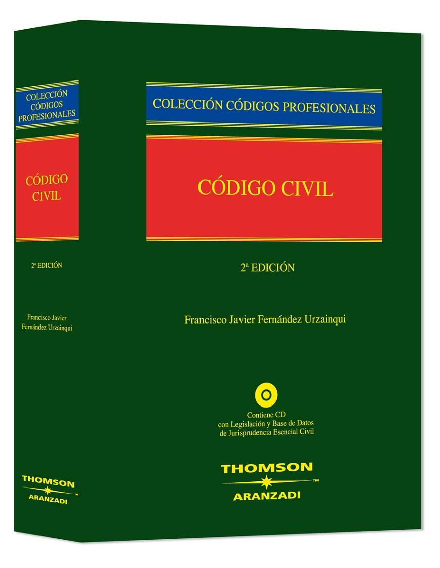 CODIGO CIVIL 2º ED. | 9788483556894 | FERNANDEZ URZAINQUI, FRANCISCO JAVIER | Galatea Llibres | Llibreria online de Reus, Tarragona | Comprar llibres en català i castellà online