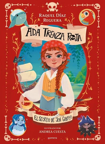 ADA TRENZA ROJA 1 - EL SECRETO DE JON GARFIO | 9788419975010 | DÍAZ REGUERA, RAQUEL | Galatea Llibres | Llibreria online de Reus, Tarragona | Comprar llibres en català i castellà online