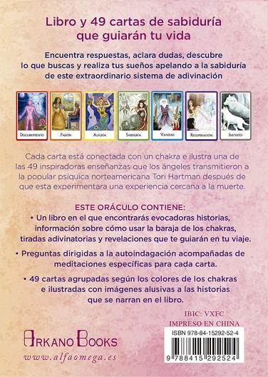 ORáCULO DE LOS CHAKRAS | 9788415292586 | HARTMAN, TORI | Galatea Llibres | Llibreria online de Reus, Tarragona | Comprar llibres en català i castellà online