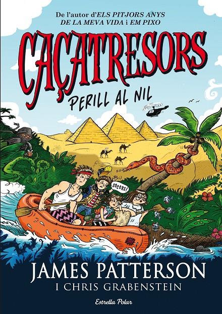 CAÇATRESORS 2. PERILL AL NIL | 9788490577325 | PATTERSON, JAMES; GRABENSTEIN, CHRIS | Galatea Llibres | Librería online de Reus, Tarragona | Comprar libros en catalán y castellano online