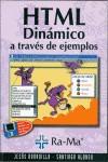 HTML DINAMICO A TRAVES DE EJEMPLOS | 9788478973743 | BOBADILLA,JESUS | Galatea Llibres | Llibreria online de Reus, Tarragona | Comprar llibres en català i castellà online