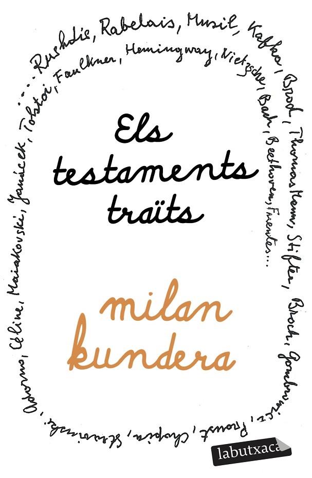 ELS TESTAMENTS TRAÏTS | 9788419971432 | KUNDERA, MILAN | Galatea Llibres | Llibreria online de Reus, Tarragona | Comprar llibres en català i castellà online