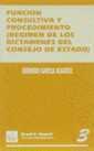 FUNCION CONSULTIVA Y PRODEDIMIENTO REGIMEN DE LOS | 9788480024082 | GARCIA ALVAREZ, GERARDO | Galatea Llibres | Llibreria online de Reus, Tarragona | Comprar llibres en català i castellà online