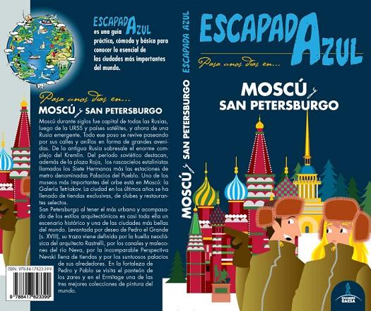 MOSCÚ Y SAN PETERSBURGO ESCAPADA AZUL 2019 | 9788417823399 | GARCÍA, JESÚS | Galatea Llibres | Llibreria online de Reus, Tarragona | Comprar llibres en català i castellà online