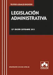 LEGISLACION ADMINISTRATIVA 12ª EDICION 2013 | 9788483423844 | Galatea Llibres | Llibreria online de Reus, Tarragona | Comprar llibres en català i castellà online