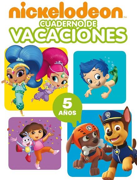 CUADERNO DE VACACIONES NICKELODEON 5 AÑOS | 9788448850050 | Galatea Llibres | Llibreria online de Reus, Tarragona | Comprar llibres en català i castellà online