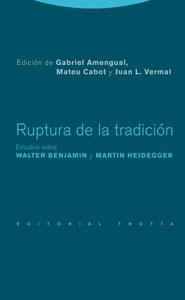 RUPTURA DE LA TRADICION | 9788481649758 | VV.AA | Galatea Llibres | Llibreria online de Reus, Tarragona | Comprar llibres en català i castellà online