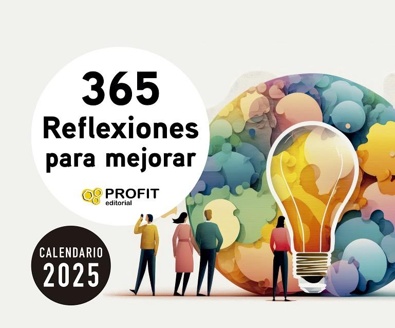 CALENDARIO 365 REFLEXIONES PARA MEJORAR 2025 | 9788410235236 | Galatea Llibres | Llibreria online de Reus, Tarragona | Comprar llibres en català i castellà online