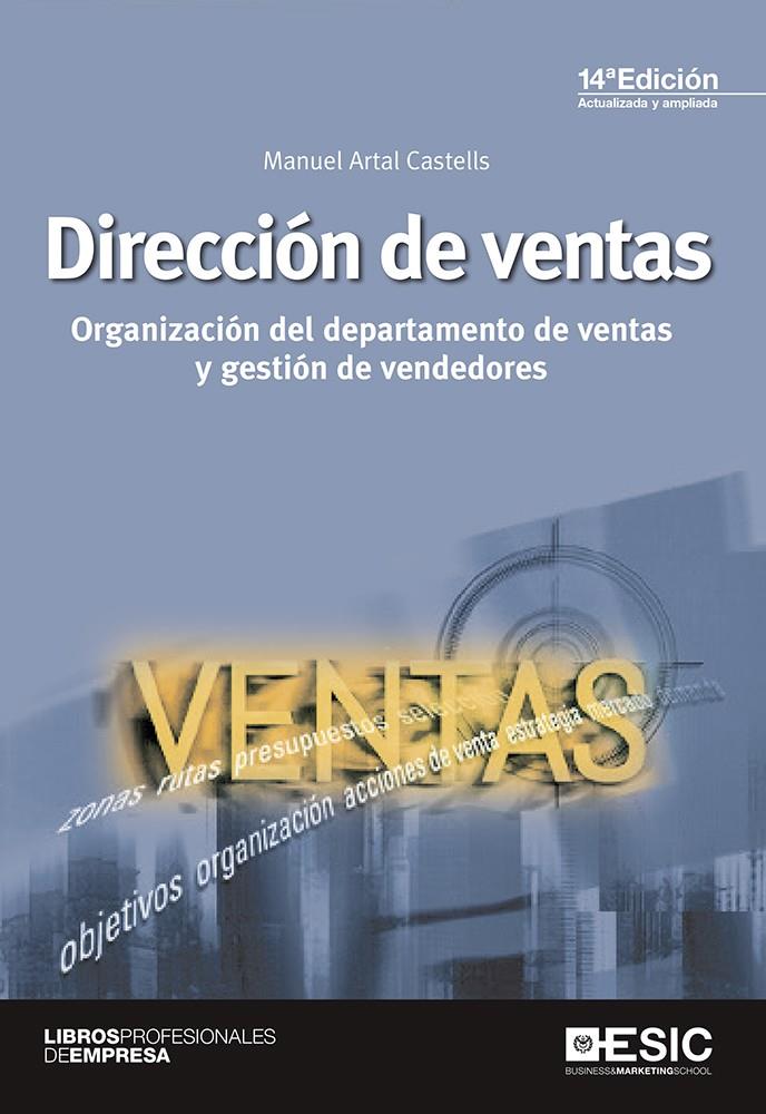 DIRECCIÓN DE VENTAS | 9788416701018 | ARTAL CASTELLS, MANUEL | Galatea Llibres | Llibreria online de Reus, Tarragona | Comprar llibres en català i castellà online