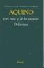 DEL ENTE Y DE LA ESENCIA / DEL REINO | 9789500392594 | AQUINO, TOMÁS DE | Galatea Llibres | Llibreria online de Reus, Tarragona | Comprar llibres en català i castellà online