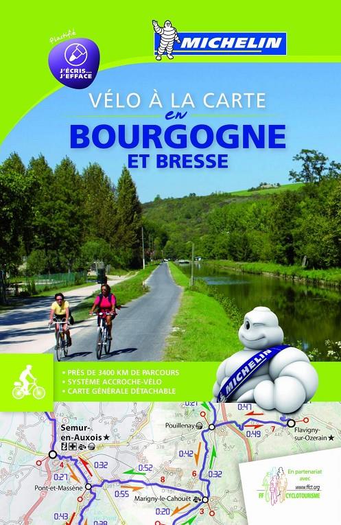 MAPA BOURGOGNE À VÉLO | 9782067192331 | Galatea Llibres | Llibreria online de Reus, Tarragona | Comprar llibres en català i castellà online