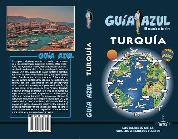 TURQUÍA GUIA AZUL 2019 | 9788417823047 | MONREAL, MANUEL/PICAZO, ANTONIO/MARTÍNEZ, MOISÉS/GARCÍA, JESÚS | Galatea Llibres | Llibreria online de Reus, Tarragona | Comprar llibres en català i castellà online