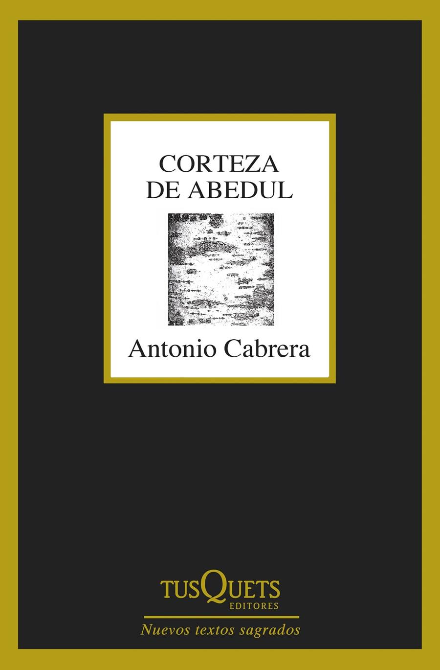 CORTEZA DE ABEDUL | 9788490662892 | CABRERA, ANTONIO | Galatea Llibres | Llibreria online de Reus, Tarragona | Comprar llibres en català i castellà online