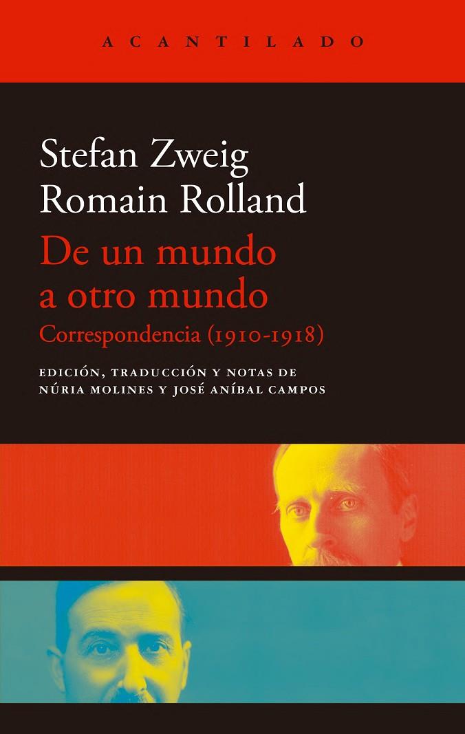 DE UN MUNDO A OTRO MUNDO | 9788419958037 | ZWEIG, STEFAN/ROLLAND, ROMAIN | Galatea Llibres | Llibreria online de Reus, Tarragona | Comprar llibres en català i castellà online