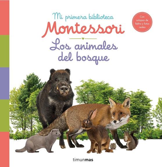 LOS ANIMALES DEL BOSQUE. MI PRIMERA BIBLIOTECA MONTESSORI | 9788408244608 | Galatea Llibres | Llibreria online de Reus, Tarragona | Comprar llibres en català i castellà online