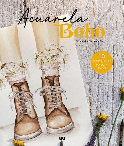 ACUARELA BOHO | 9788425234903 | ZÜLKE, MADELEINE | Galatea Llibres | Llibreria online de Reus, Tarragona | Comprar llibres en català i castellà online