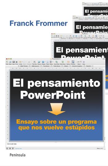 PENSAMIENTO POWERPOINT | 9788499421094 | FROMMER, FRANK | Galatea Llibres | Llibreria online de Reus, Tarragona | Comprar llibres en català i castellà online