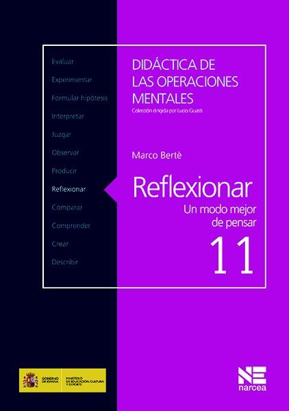 REFLEXIONAR, UN MODO MEJOR DE PENSAR | 9788427720381 | BERTÈ, MARCO | Galatea Llibres | Llibreria online de Reus, Tarragona | Comprar llibres en català i castellà online