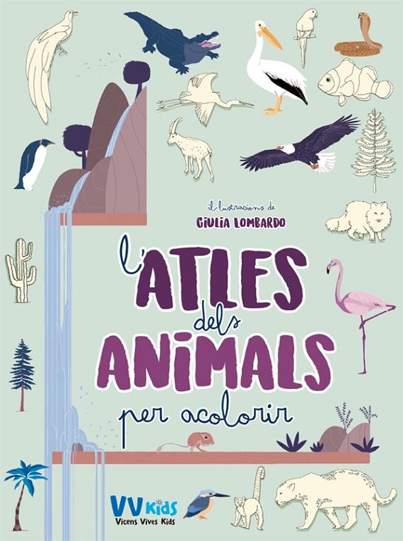 L'ATLES DELS ANIMALS PER ACOLORIR | 9788468243740 | LOMBARDO, GIULIA | Galatea Llibres | Llibreria online de Reus, Tarragona | Comprar llibres en català i castellà online