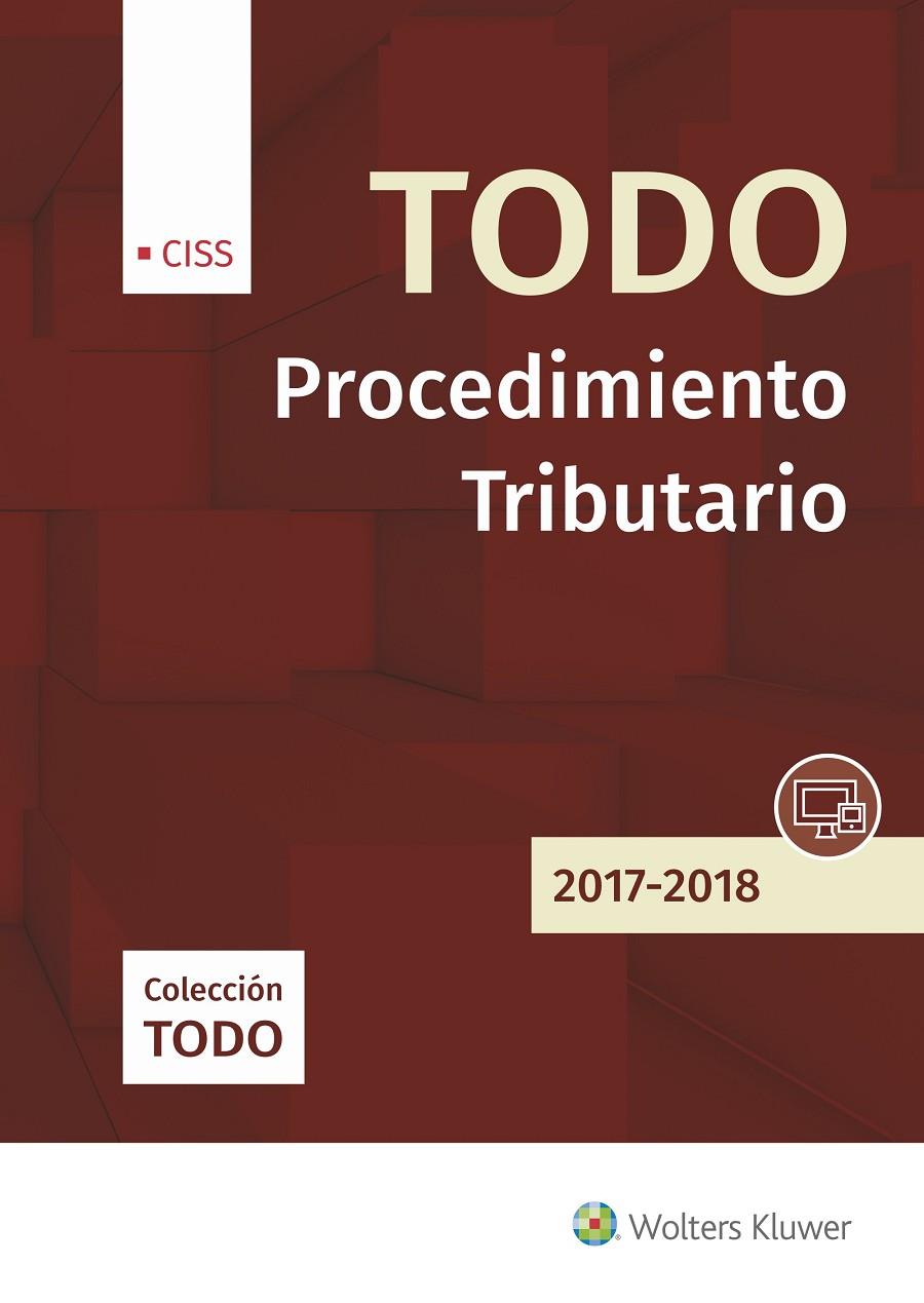 TODO PROCEDIMIENTO TRIBUTARIO 2017-2018 | 9788499540207 | CISS | Galatea Llibres | Llibreria online de Reus, Tarragona | Comprar llibres en català i castellà online