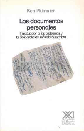 DOCUMENTOS PERSONALES:INTRODUCCION A PROBLEMAS Y | 9788432306747 | Plummer, Ken | Galatea Llibres | Librería online de Reus, Tarragona | Comprar libros en catalán y castellano online