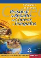 PERSONAL DE REPARTO DE CORREOS SIMULACROS DE EXAMEN | 9788466525800 | DOMINGUEZ ESQUIVEL, JOSE AMADOR | Galatea Llibres | Llibreria online de Reus, Tarragona | Comprar llibres en català i castellà online