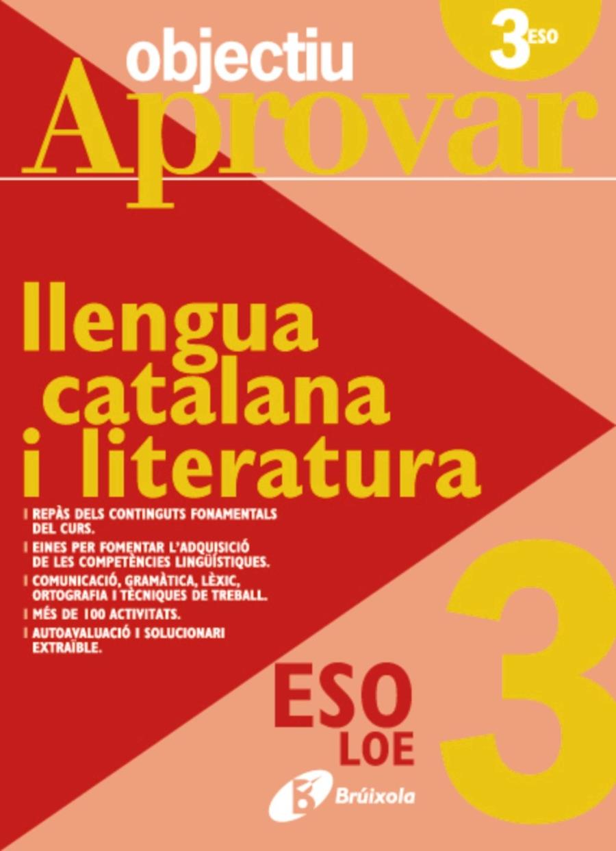 OBJECTIU APROVAR 3 ESO LLENGUA CATALANA I LITERATURA  | 9788499060088 | BALLARÓ CONEJOS, ANNA M. | Galatea Llibres | Llibreria online de Reus, Tarragona | Comprar llibres en català i castellà online