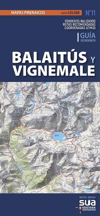 BALAITUS Y VIGNEMALE MAPA | 9788482168159 | ANGULO DORD, MIGUEL | Galatea Llibres | Llibreria online de Reus, Tarragona | Comprar llibres en català i castellà online