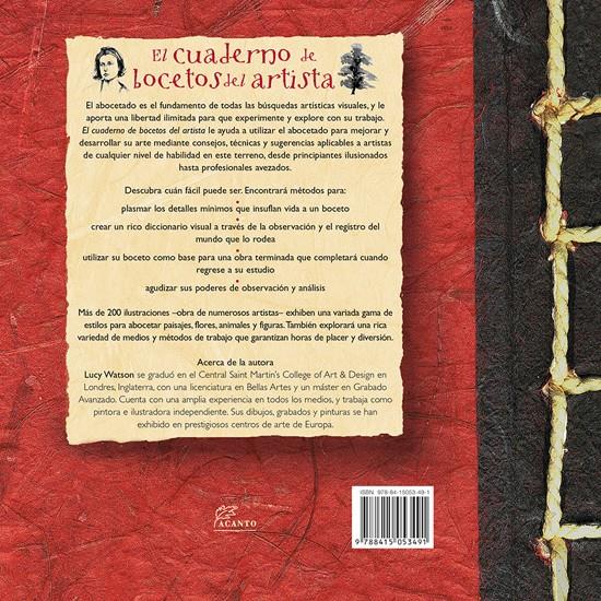 EL CUADERNO DE BOCETOS DEL ARTISTA | 9788415053491 | WATSON, LUCY | Galatea Llibres | Llibreria online de Reus, Tarragona | Comprar llibres en català i castellà online