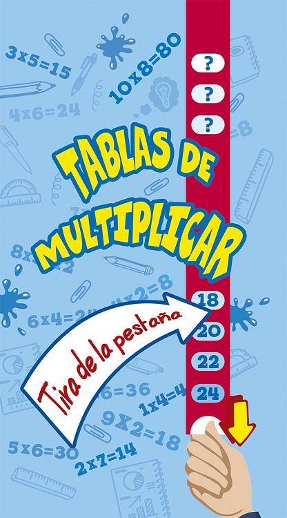 TABLAS DE MULTIPLICAR | 9788491451853 | Galatea Llibres | Llibreria online de Reus, Tarragona | Comprar llibres en català i castellà online