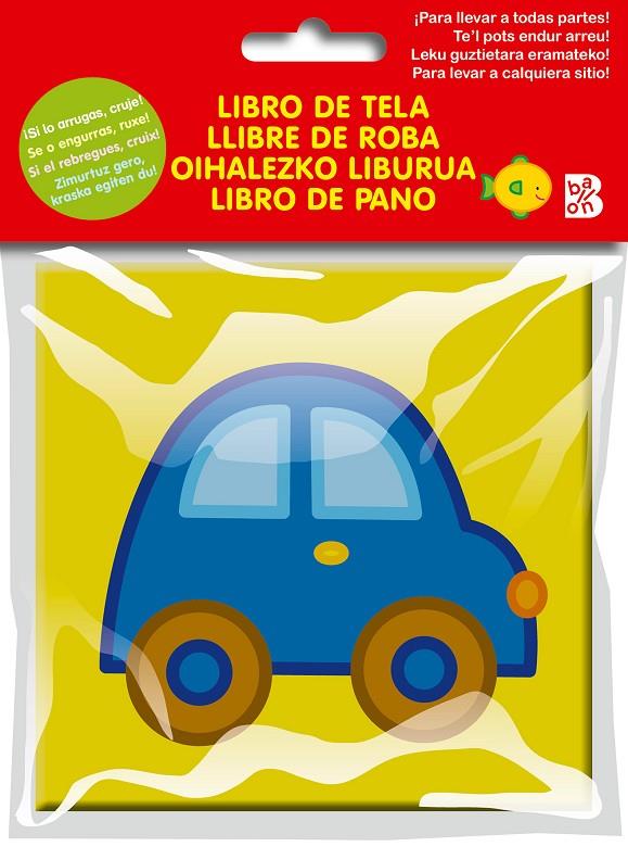 LIBRO DE TELA - COCHE | 9789403226569 | BALLON | Galatea Llibres | Llibreria online de Reus, Tarragona | Comprar llibres en català i castellà online