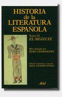 HISTORIA DE LA LITERATURA ESPAÑOLA (T.VI, S.XX) | 9788434474598 | CANAVAGGIO, JEAN | Galatea Llibres | Librería online de Reus, Tarragona | Comprar libros en catalán y castellano online