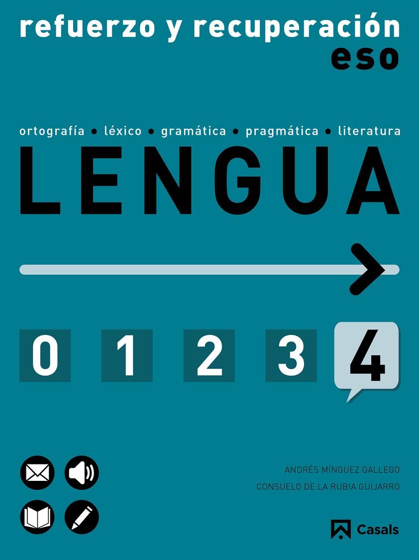 REFUERZO Y RECUPERACION 4T ESO LENGUA | 9788421857533 | MINGUEZ GALLEGO, ANDRES/DE LA RUBIA GUIJARRO, CONSUELO | Galatea Llibres | Llibreria online de Reus, Tarragona | Comprar llibres en català i castellà online