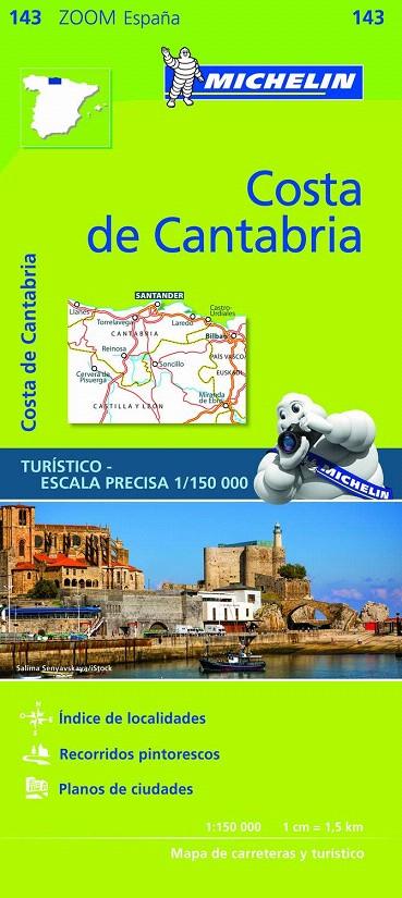 MAPA ZOOM COSTA DE CANTABRIA | 9782067218055 | VARIOS AUTORES | Galatea Llibres | Llibreria online de Reus, Tarragona | Comprar llibres en català i castellà online