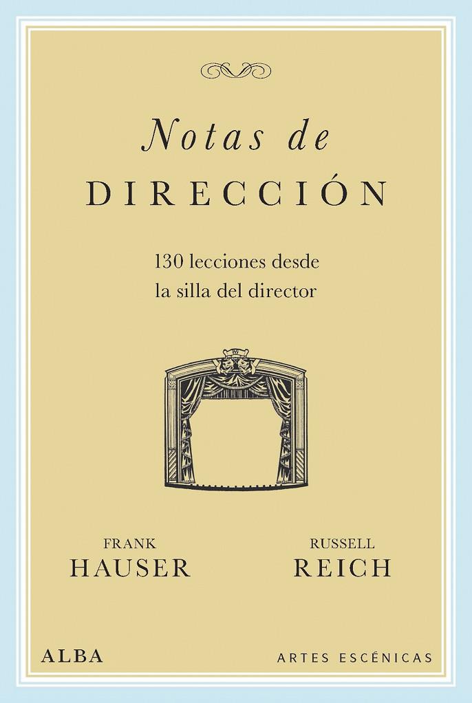 NOTAS DE DIRECCIÓN | 9788490653272 | HAUSER, FRANK/REICH, RUSSELL | Galatea Llibres | Llibreria online de Reus, Tarragona | Comprar llibres en català i castellà online