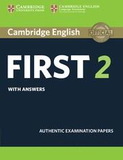 CAMBRIDGE ENGLISH FIRST 2 STUDENT'S BOOK WITH ANSWERS | 9781316503577 | DESCONOCIDO | Galatea Llibres | Llibreria online de Reus, Tarragona | Comprar llibres en català i castellà online