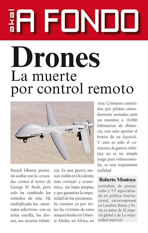 DRONES. LA MUERTE POR CONTROL REMOTO | 9788446039952 | MONTOYA BATIZ, ROBERTO | Galatea Llibres | Llibreria online de Reus, Tarragona | Comprar llibres en català i castellà online